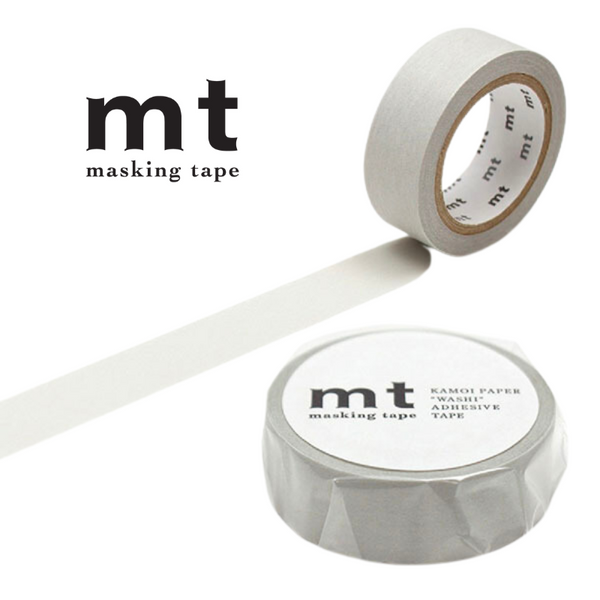 将图片加载到图库查看器,MT Basic Washi Tape - Pastel Pearlgray 7m