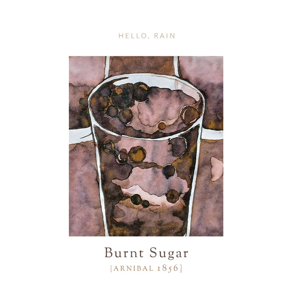 이미지를 갤러리 뷰어에 로드 , Vinta Inks Hello Rain 30ml Bottled Ink - Burnt Sugar (Arnibal 1856)