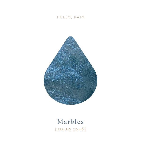 이미지를 갤러리 뷰어에 로드 , Vinta Inks Hello Rain 30ml Bottled Ink - Marbles (Holen 1946)