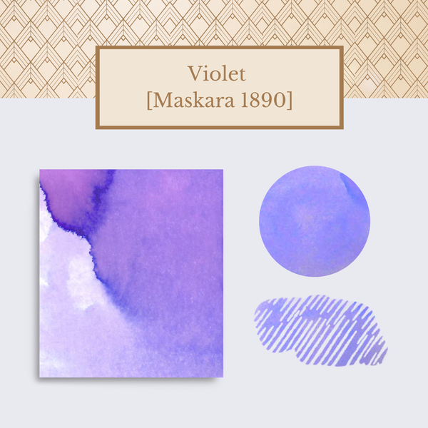 Load image into Gallery viewer, Vinta Inks 30ml Ink Bottle Violet (Maskara 1890)