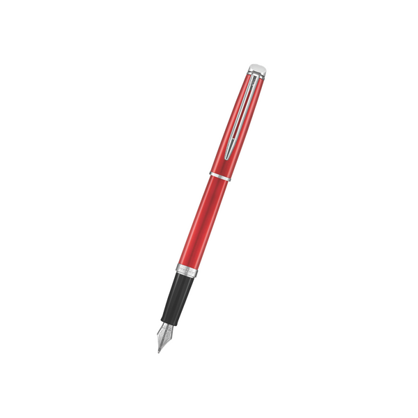 将图片加载到图库查看器,Waterman Hemisphere 18 Comet Red Fountain Pen - Medium
