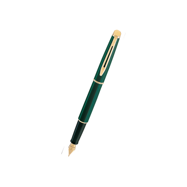 Load image into Gallery viewer, Waterman Hemisphere Lacquer 2 Green GT Fountain Pen - Medium (FPD 2024)