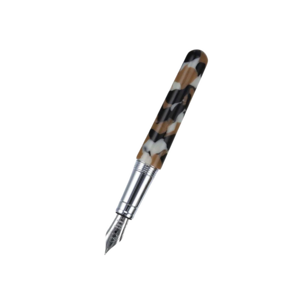 Load image into Gallery viewer, Conklin Minigraph Fountain Pen White Satin