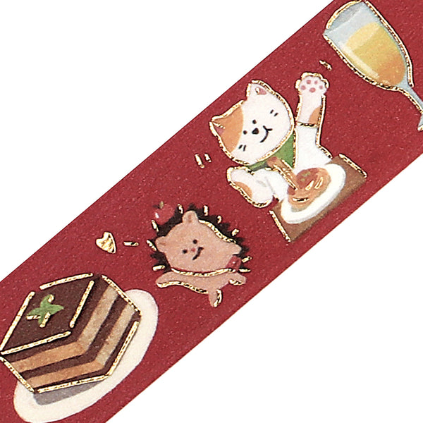 将图片加载到图库查看器,BGM Foil Stamping Masking Tape: World Cafe Travel - Italy