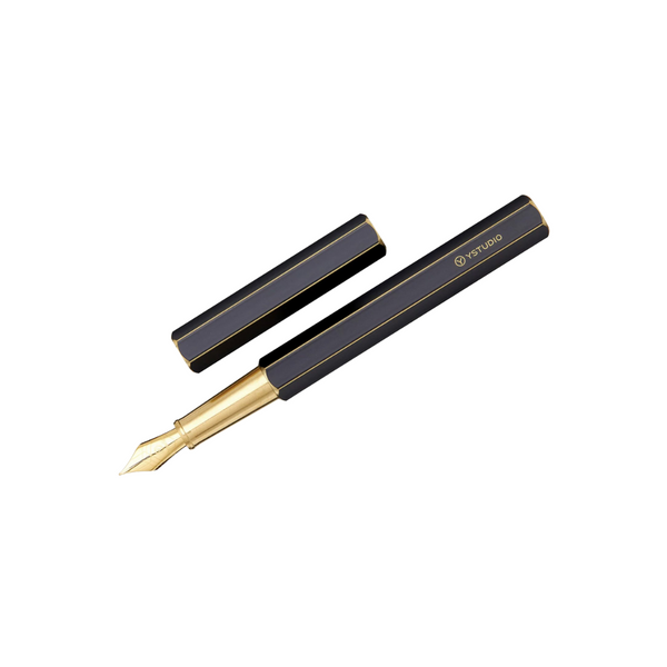 将图片加载到图库查看器,Ystudio Classic Revolve Fountain Pen Black