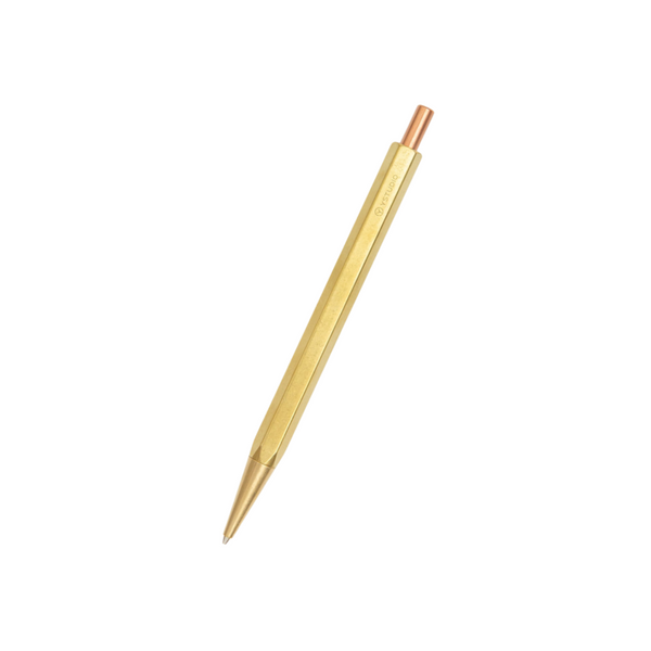 이미지를 갤러리 뷰어에 로드 , Ystudio Classic Revolve - Mechanical Pencil Lite - Brass