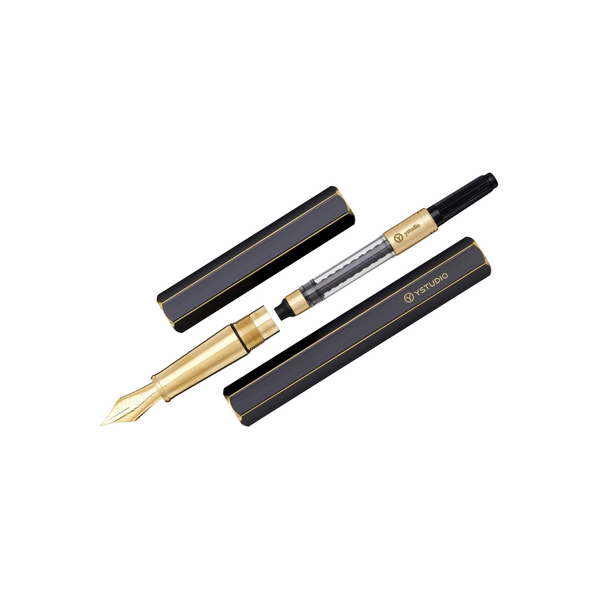 将图片加载到图库查看器,Ystudio Classic Revolve Fountain Pen Black