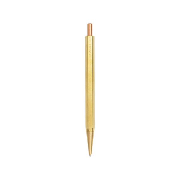 이미지를 갤러리 뷰어에 로드 , Ystudio Classic Revolve - Mechanical Pencil Lite - Brass