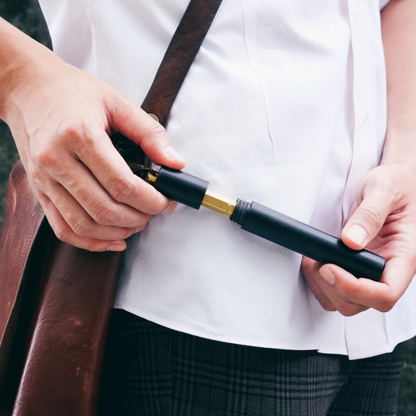 Load image into Gallery viewer, Ystudio Classic Revolve Portable Fountain Pen - Brassing