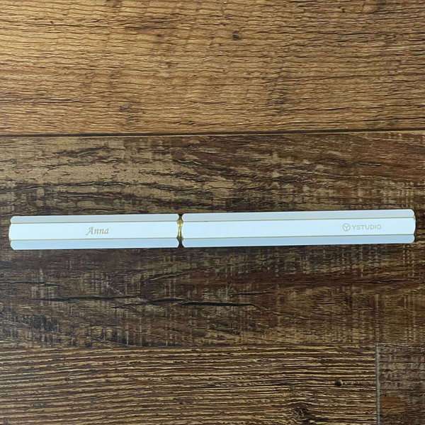 画像をギャラリービューアに読み込む, Ystudio Classic Revolve Rollerball Pen - White