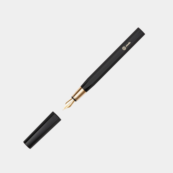 画像をギャラリービューアに読み込む, Ystudio レジン万年筆 ブラック ファイン