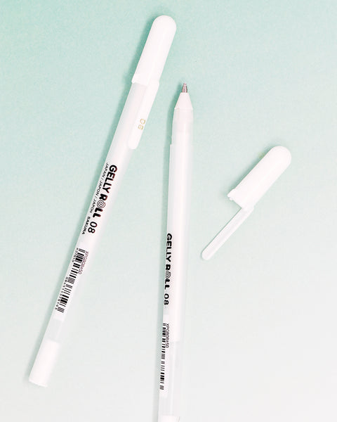 Load image into Gallery viewer, Sakura Gelly Roll Gel Pens, Opaque Bright White Ink, Medium Point