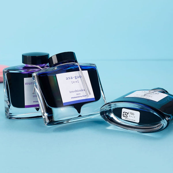 Load image into Gallery viewer, Pilot Iroshizuku 50ml Ink Bottle Fountain Pen Ink - Kon-peki (Deep Blue)