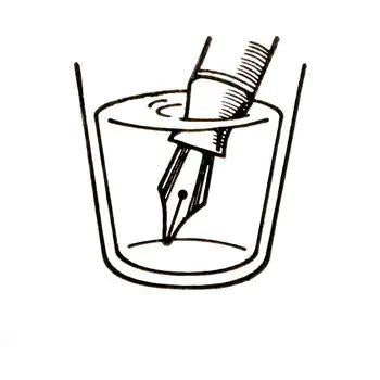 将图片加载到图库查看器,Sanby Ink Biyori Stamp (Nib)