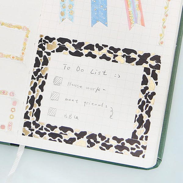 画像をギャラリービューアに読み込む, BGM Cow Pattern Masking Tape