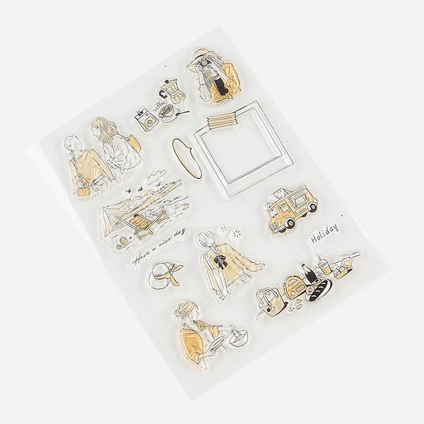 이미지를 갤러리 뷰어에 로드 , BGM Holidays Clear Stamp