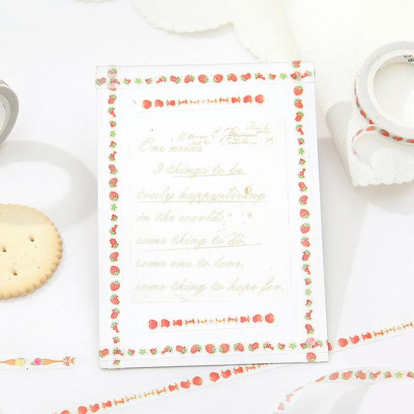 将图片加载到图库查看器,BGM Strawberry Masking Tape