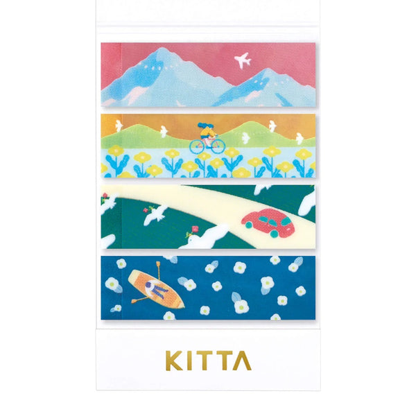 将图片加载到图库查看器,KITTA Masking Tape - Clear Landscape