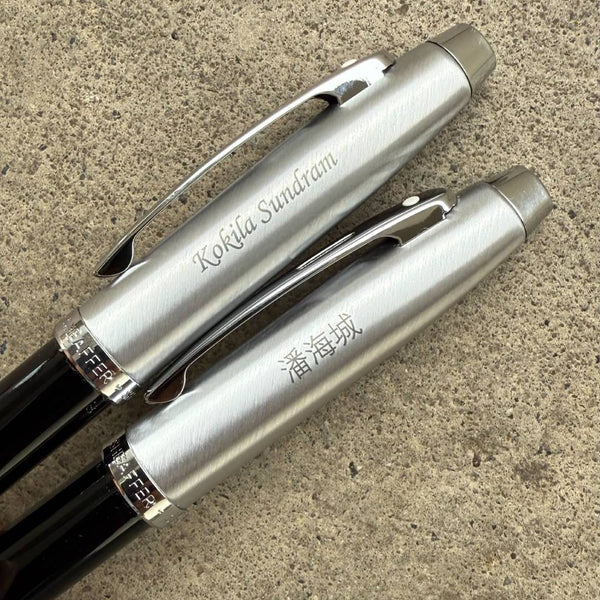 Load image into Gallery viewer, Sheaffer 100 Black Lacquer CT Ballpoint Pen