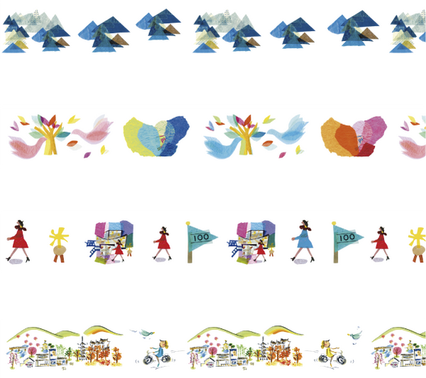 이미지를 갤러리 뷰어에 로드 , MT Tape 100th Anniversary Set - Petit à petit