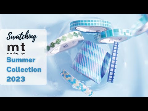 비디오를 갤러리 뷰어 MT Slim Deco Washi Tape - Tile에 로드 및 재생