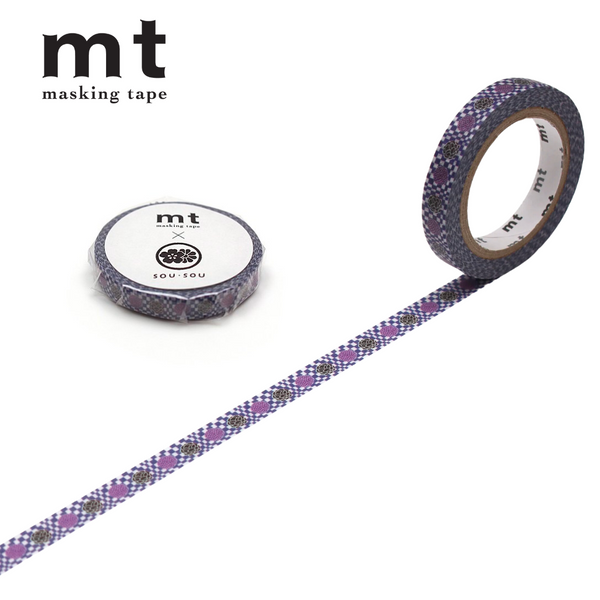 Load image into Gallery viewer, MT x SOU・SOU Washi Tape - Arare Ni Kamon