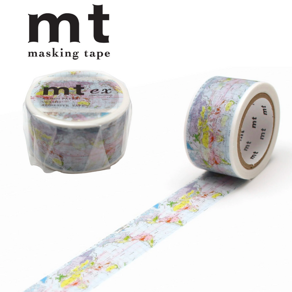 将图片加载到图库查看器,MT Masking Tape EX Washi Tape - World Climates And Oceanic Currents