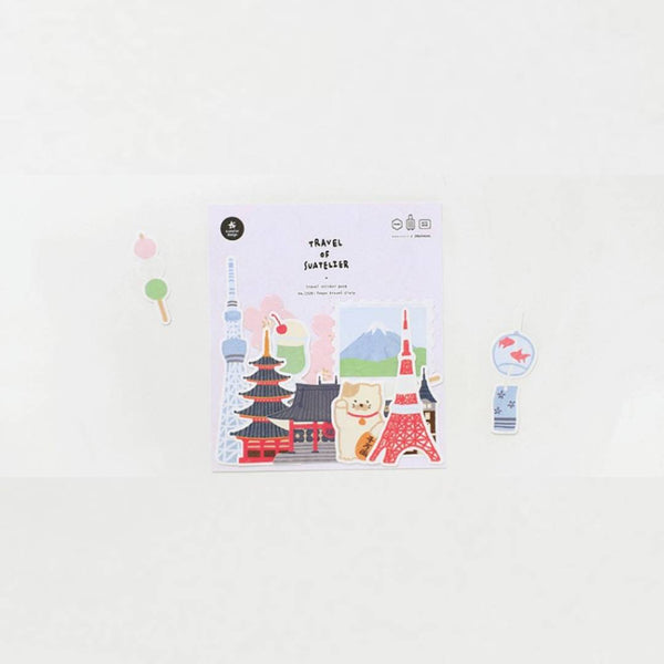 Load image into Gallery viewer, Suatelier Sticker - Tokyo travel diary