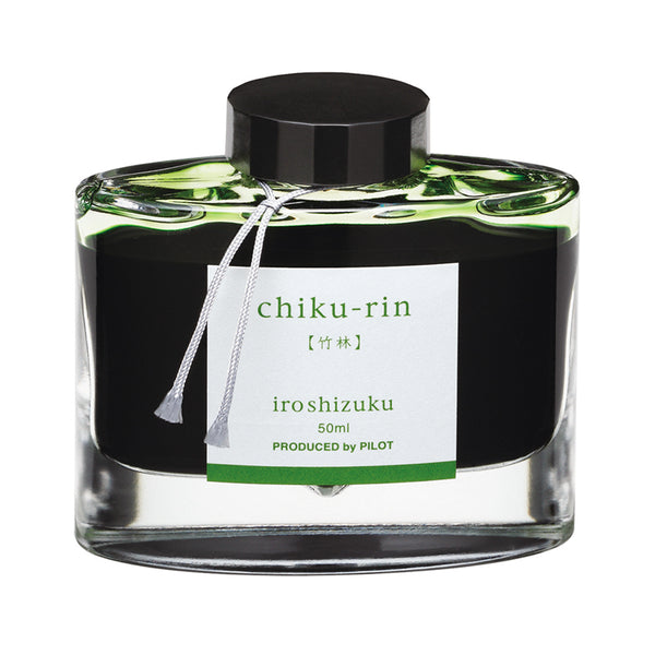 Load image into Gallery viewer, Pilot Iroshizuku 50ml Ink Bottle Fountain Pen Ink - Chiku-rin (Yellow Green)
