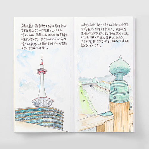 Load image into Gallery viewer, Traveler's Notebook Refill 027 (Regular Size) - Watercolor Paper, Traveler's Company, Notebook Insert, travelers-notebook-refill-027-regular-size-watercolor-paper, Blank, For Travellers, tn2019ss, traveler, Cityluxe