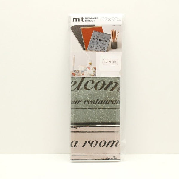 将图片加载到图库查看器,MT Remake Sheet Vintage Sign Plate, MT Tape, Washi Tape, mt-remake-sheet-vintage-sign-plate-mtcar0030, For Crafters, mt casa, mtcasa, washi tape, Cityluxe