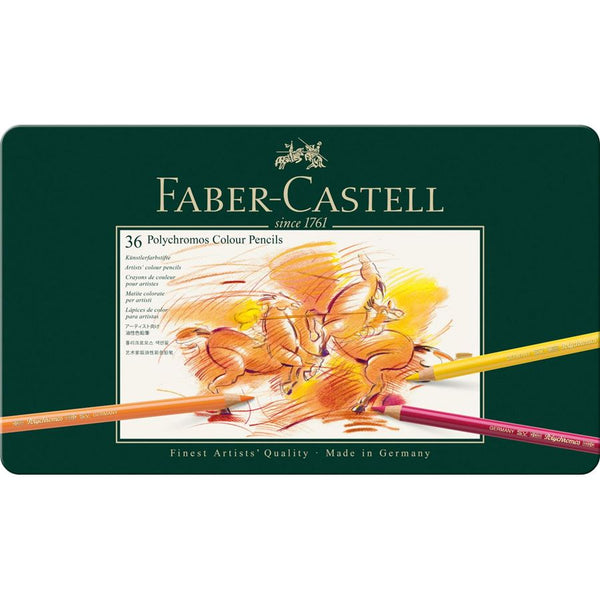 Load image into Gallery viewer, Faber-Castell Polychromos Artist Colour Pencil Set of 36, Faber-Castell, Colour Pencil, faber-castell-polychromos-artist-colour-pencil-set-of-36, , Cityluxe