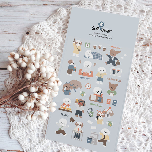 将图片加载到图库查看器,Suatelier Work and Work Sticker, Suatelier, Sticker, suatelier-work-and-work-sticker, , Cityluxe