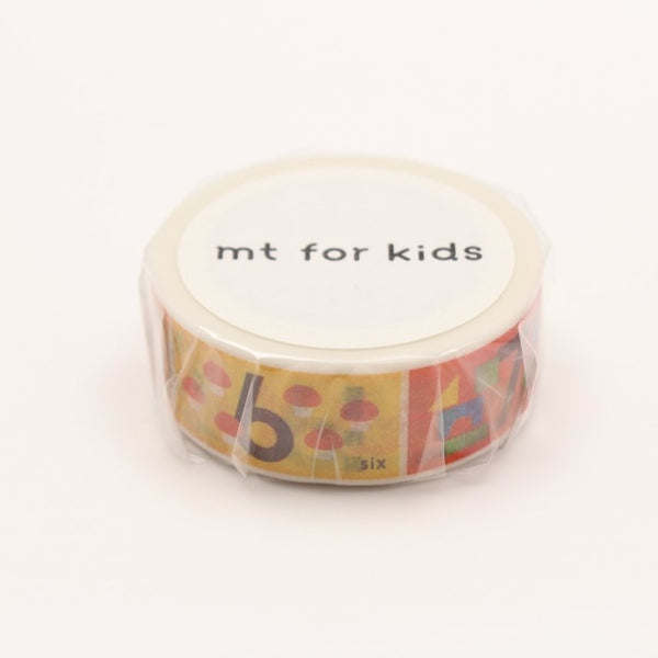 Load image into Gallery viewer, MT For Kids Washi Tape Number, MT Tape, Washi Tape, mt-for-kids-number-washi-tape-mt01kid015, blue, dc, For Crafters, Green, MT FOR KIDS, mt-1deal, Qty, Red, washi tape, Yellow, Cityluxe
