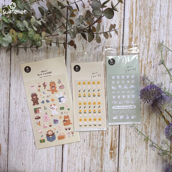 画像をギャラリービューアに読み込む, Suatelier Sticker Deco .09 (Cat), Suatelier, Sticker, suatelier-sticker-deco-09-cat, For Crafters, New August, Stickers, Cityluxe