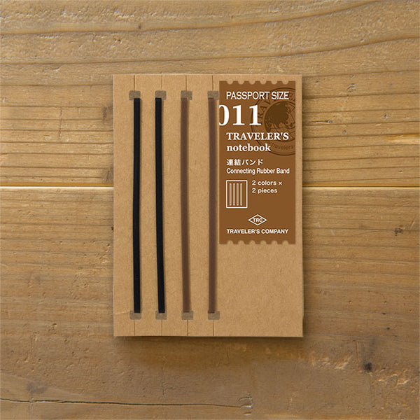 Load image into Gallery viewer, Traveler's Notebook Refill 011 (Passport Size) - Connecting Rubber Band, Traveler's Company, Notebook Insert, travelers-and-notebook-refill-011-passport-size-connecting-rubber-band-14335006, For Travellers, traveler, Cityluxe