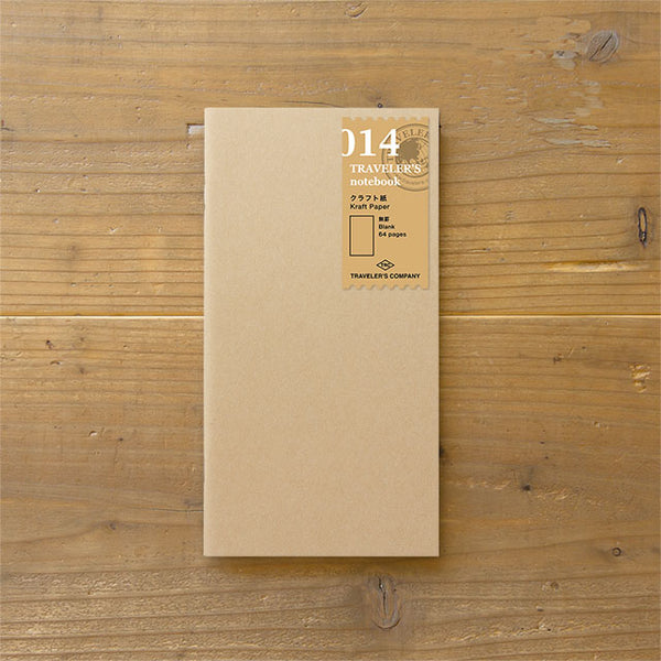 画像をギャラリービューアに読み込む, Traveler's Notebook Refill 014 (Regular Size) - Kraft Paper, Traveler's Company, Notebook Insert, travelers-and-notebook-refill-014-regular-size-kraft-paper-14365006, Blank, For Travellers, traveler, Cityluxe