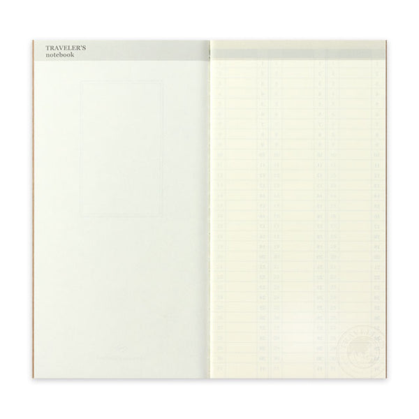 Load image into Gallery viewer, Traveler's Notebook Refill 018 (Regular Size) - Weekly Vertical Diary, Traveler's Company, Notebook Insert, travelers-notebook-refill-018-regular-size-weekly-vertical-diary, Calendar, For Travellers, traveler, Cityluxe