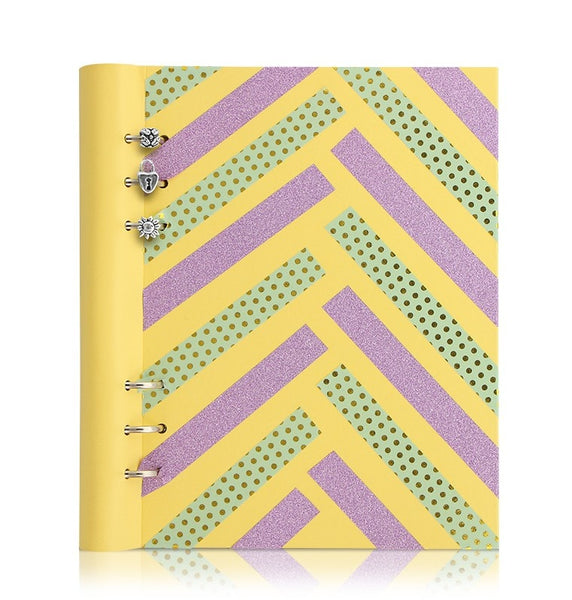 Load image into Gallery viewer, Filofax Clipbook A5 Creative Kit Lemon, FILOFAX, Notebook, filofax-clipbook-a5-creative-kit-lemon, Ruled, Yellow, Cityluxe