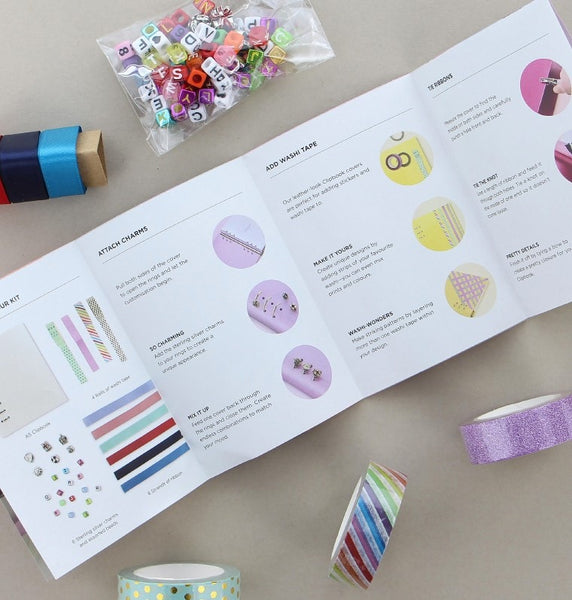 画像をギャラリービューアに読み込む, Filofax Clipbook A5 Creative Kit Rose, FILOFAX, Notebook, filofax-clipbook-a5-creative-kit-rose, Pink, Ruled, Cityluxe