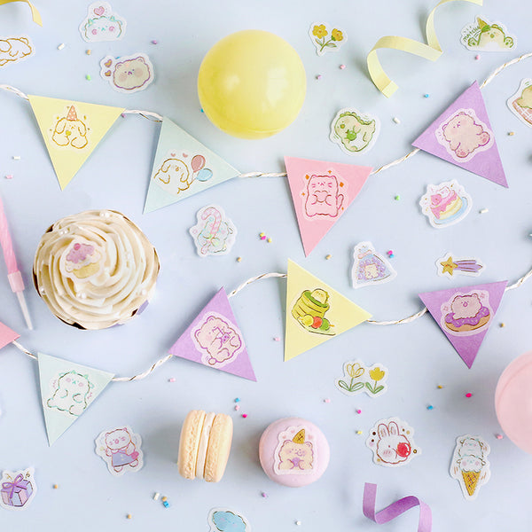 이미지를 갤러리 뷰어에 로드 , BGM Flakes Seal Strawberry Rabbit, BGM, Seal, bgm-flakes-seal-strawberry-rabbit, , Cityluxe