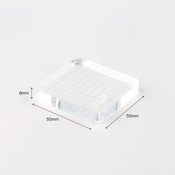 将图片加载到图库查看器,BGM Acrylic Block Grid S, BGM, Stamp, bgm-acrylic-block-grid-s, , Cityluxe