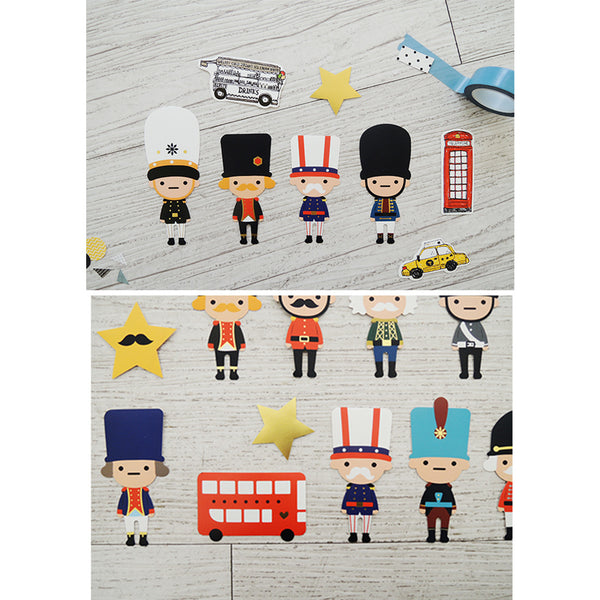 画像をギャラリービューアに読み込む, Suatelier Travel Luggage Sticker Pack - Toy Soldiers