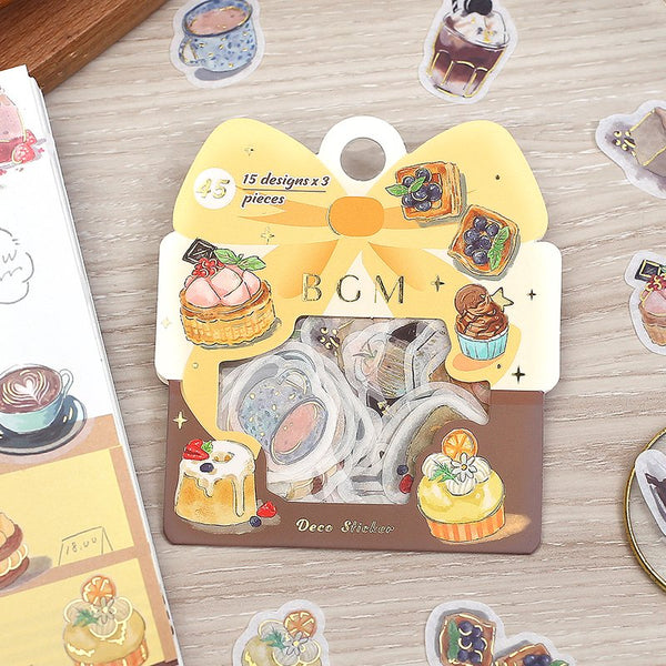 将图片加载到图库查看器,BGM Holiday Cafe Flakes Seal, BGM, Flakes Seal, bgm-holiday-cafe-flakes-seal, mar2022, Cityluxe