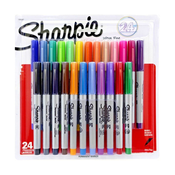 Load image into Gallery viewer, Sharpie Ultra Fine Point Permanent Markers Assorted Set of 24, Sharpie, Marker, sharpie-ultra-fine-point-permanent-markers-assorted-set-of-24, Multicolour, Cityluxe