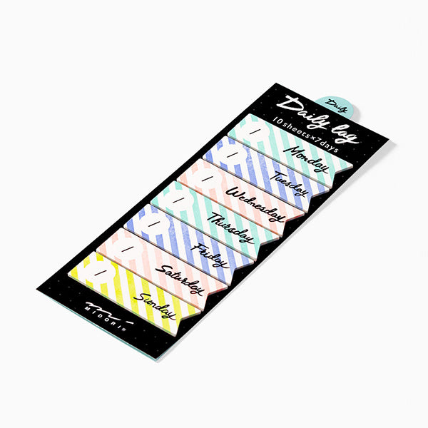 Load image into Gallery viewer, Midori Sticky Notes Journal Daily Ribbon, Midori, Sticky Note, midori-sticky-notes-journal-daily-ribbon, , Cityluxe