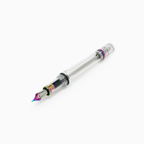 Load image into Gallery viewer, TWSBI VAC 700R Fountain Pen IRIS, TWSBI, Fountain Pen, twsbi-vac-700r-fountain-pen-iris, can be engraved, Clear, demonstrator, Multicolour, Cityluxe