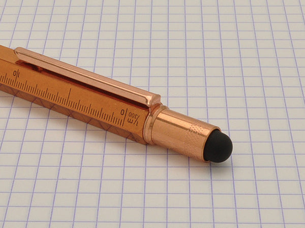 Load image into Gallery viewer, Monteverde Tool Ballpoint Pen, Monteverde, Ballpoint Pen, monteverde-tool-ballpoint-pen-copper, Black, Blue, Brown, can be engraved, Gold, Monteverde, multi functions pen, Orange, Red, Silver, Tool Pen, Yellow, Cityluxe