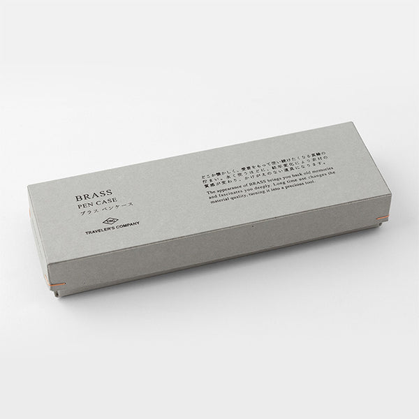 Load image into Gallery viewer, Traveler's Company Brass Pen Case, Traveler's Company, Pen Case, travelers-company-brass-pen-case, Accessory, For Travellers, Traveler, Cityluxe