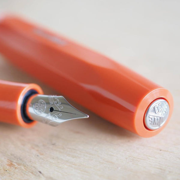 画像をギャラリービューアに読み込む, Kaweco Skyline Sport Fountain Pen Fox, Kaweco, Fountain Pen, kaweco-skyline-sport-fountain-pen-fox-medium, Bullet Journalist, can be engraved, Kaweco Sport, new arrival, Orange, Pen Lovers, Cityluxe